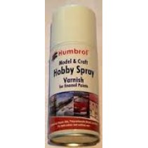 Humbrol Satin Varnish 135 (Clear) Spray 150ml